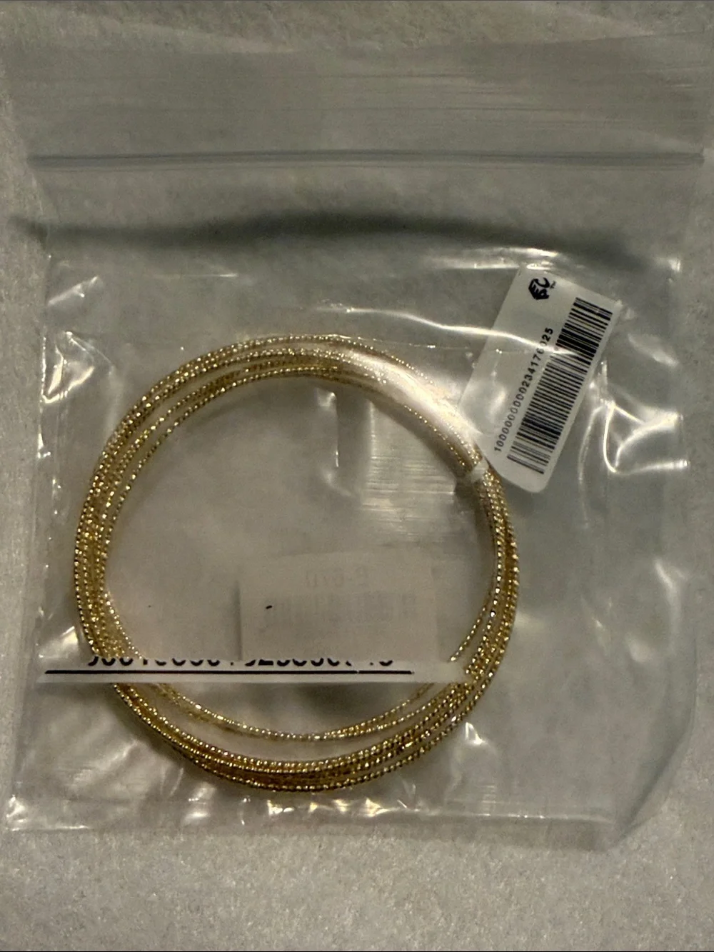 Gold-Tone Beaded Stretch Bangle Set - Women Jewelry